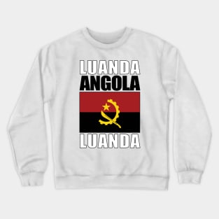 Flag of Angola Crewneck Sweatshirt